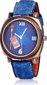 X5 Fusion BRASS_JEANS_BOX Analog Watch  - For Men
