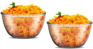 Treo New Gereration Glass Mixing Bowl Microwave safe Combo of 2 Glass Bowl Set