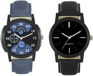 Shivam Retail New Fashion 002-005 Branded Leather Analog Watch - For Boys