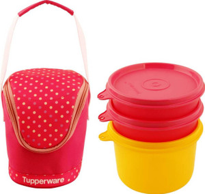 Tupperware PRINCESS 3 CONTAINER LUNCH BOX 3 Containers Lunch Box