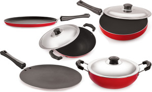 NIRLON Non-Stick Cooking Item Cookware Set