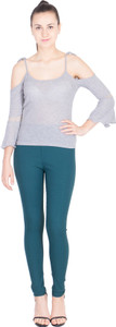 Khhalisi Casual Bell Sleeve Solid Women Grey Top