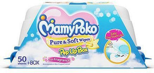 MamyPoko Pure and Soft Wipes Box