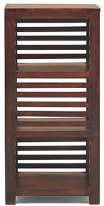Ringabell Skylar Solid Wood Semi-Open Book Shelf