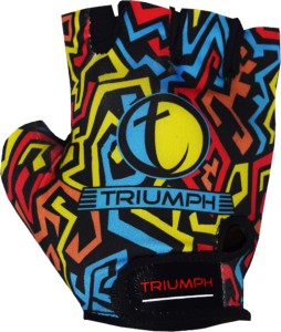 Triumph Cross Trainer Tribal Gym & Fitness Gloves (XL, Multicolor)