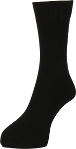 Turtle Men Solid Mid-calf Length Socks