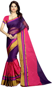 Trendy Store Woven Banarasi Poly Silk Saree