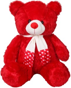 red stuffed bear