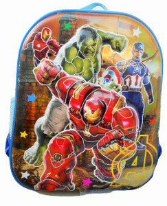 Royle Katoch Super Avengers 3D IMPORTED SHEET MADE FOR SMALL KIDS Waterproof School Bag