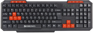 Zebronics ZEB-KM2000H AXIS-H WITH DEVANAGARI SCRIPT Wired USB Laptop Keyboard