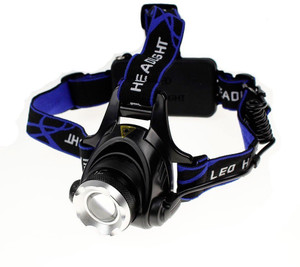 Voltegic ® Waterproof Tough Grade Tactical Headlight Atomic Beam LED Headlamp