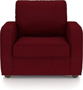 Urban Ladder Apollo Fabric 3 1 Sangria Red Sofa Setconfiguration Straight