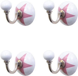 Casa Decor Bathroom Cloth Hanger Wall Hooks For Hanging Clothes 4 - Pronged Hook