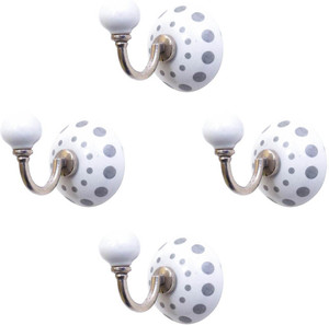 Casa Decor Bathroom Cloth Hanger Wall Hooks For Hanging Clothes 4 - Pronged Hook