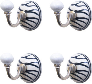 Casa Decor Bathroom Cloth Hanger Wall Hooks For Hanging Clothes 4 - Pronged Hook