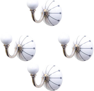 Casa Decor Bathroom Cloth Hanger Wall Hooks For Hanging Clothes 4 - Pronged Hook