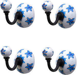 Casa Decor Bathroom Cloth Hanger Wall Hooks For Hanging Clothes 4 - Pronged Hook