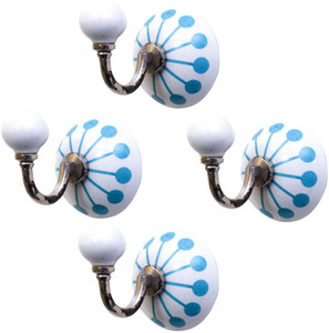 Casa Decor Bathroom Cloth Hanger Wall Hooks For Hanging Clothes 4 - Pronged Hook