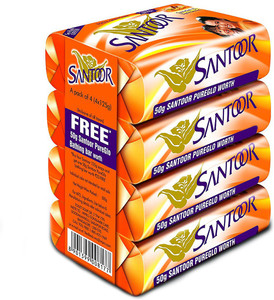 125 gram santoor soap price
