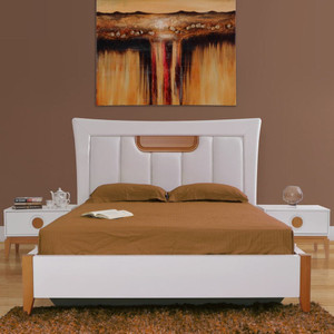 Evok Malta Engineered Wood King Bed With Storage