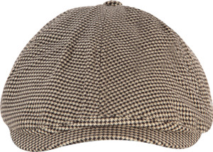 FabSeasons Checkered Golf Regular Flat Cap Cap