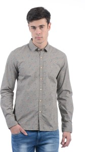 Flying Machine Men's Printed Casual Multicolor Shirt