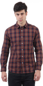 Flying Machine Men Checkered Casual Multicolor Shirt