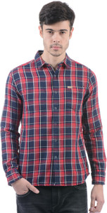 Flying Machine Men Checkered Casual Multicolor Shirt