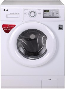 LG 6 kg Fully Automatic Front Load Washing Machine White