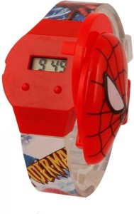Lecozt Spiderman dial changeable ss08 Digital Watch  - For Boys & Girls