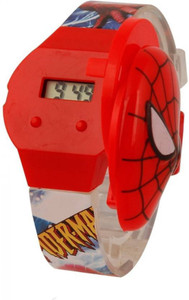 Lecozt Spiderman dial changeable ss08 Digital Watch - For Boys & Girls