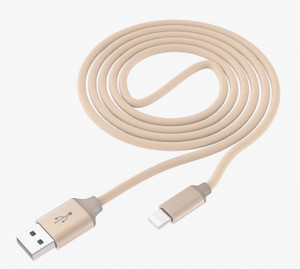 Edfigo HYBRID (4 Feet/1.2 Meter)-High Speed, Quick Charge 2.4 Amp Lightning To USB & Data Sync USB Cable