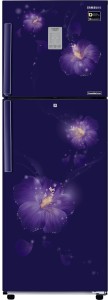 Samsung 253 L Frost Free Double Door 4 Star (2019) Convertible Refrigerator(Rose Mallow Blue, RT28M3954U3/NL/RT28M3954U3/HL)