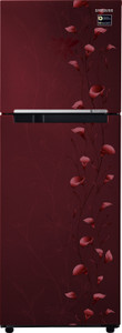 Samsung 253 L Frost Free Double Door 2 Star (2019) Refrigerator(Tender Lily Red, RT28M3022RZ/NL/RT28M3022RZ/HL)