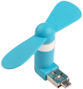 Doodads D600 High Speed Fan Hi Speed USB Fan/ Portable USB fan/ Mini Mobile Cooler/ Mini USB fan for only OTG enabled android phones USB-OTG-FAN (Assorted Color) USB Fan