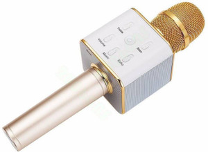 Rich Walker Portable Wireless Mic With Inbuilt Bluetooth Speaker Also Supports IOS,Android,Windows Microphone