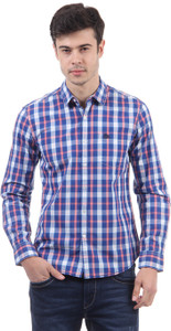 Flying Machine Men Checkered Casual Multicolor Shirt