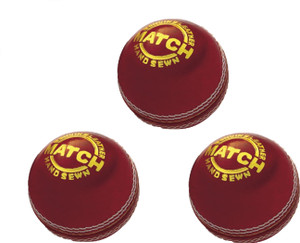 Emeret Vinex Match Ball 3 Piece Cricket Ball - Size: Standard