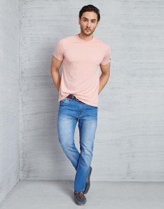 metronaut slim men light blue jeans