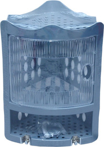 Nayasa corner rack small Polypropylene Wall Shelf
