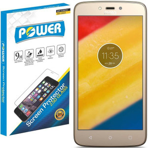 POWER Tempered Glass Guard for Moto C Plus