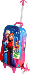 HSR Unique 3D Design Children's Trolley Bag Stylish Small Travel Bag