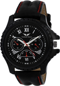 Gargee Design New 0052 GD Black Roman Eye Catching friendship gift in wrist watches Analog Watch - For Boys