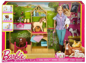 Barbie online farm vet