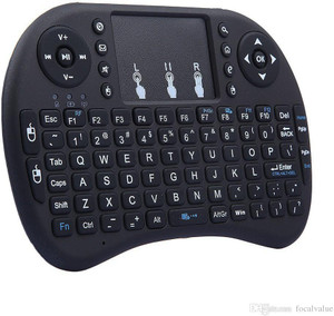 Smart Tech i8 2.4GHz Mini Wireless Keyboard with Touchpad Mouse Wireless Multi-device Keyboard