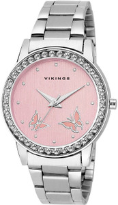 VIKINGS LADIES VK-LR-008-PINK-CHN Analog Watch - For Girls
