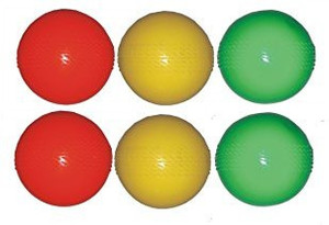 SPORTS SOLUTIONS Practice Cricket Ball - Size: full