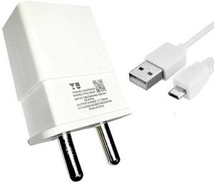 Delmohut 100% Original Micromax Yu YTC15C01 1.5A Fast Wall Home Travel Charger (White) with USB Data Cable for All Micromax & Yu Yureka , Yuphoria, Yunicorn Phones Mobile Charger