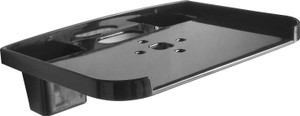 NAOE SET TOP BOX & REMOTE HOLDER Plastic Wall Shelf