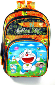 ehuntz Doraemon 5D embossed Big Waterproof School Bag